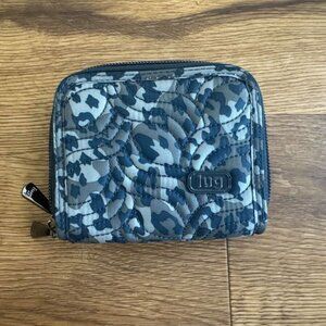 LUG Splits Leapard Print Wallet